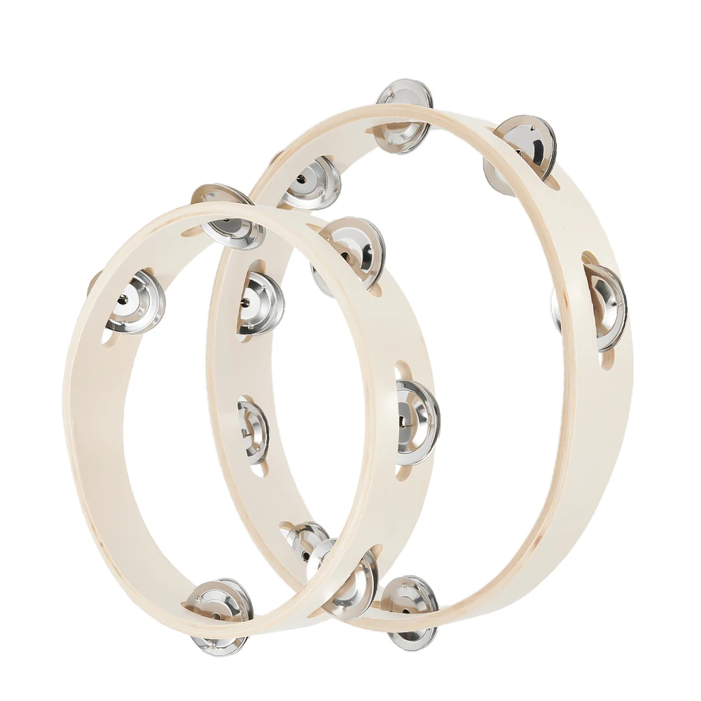 Бубен деревянный бубен 4/6/8/10 дюймов Мелодия Плинг Вечеринка Танцы Концерт