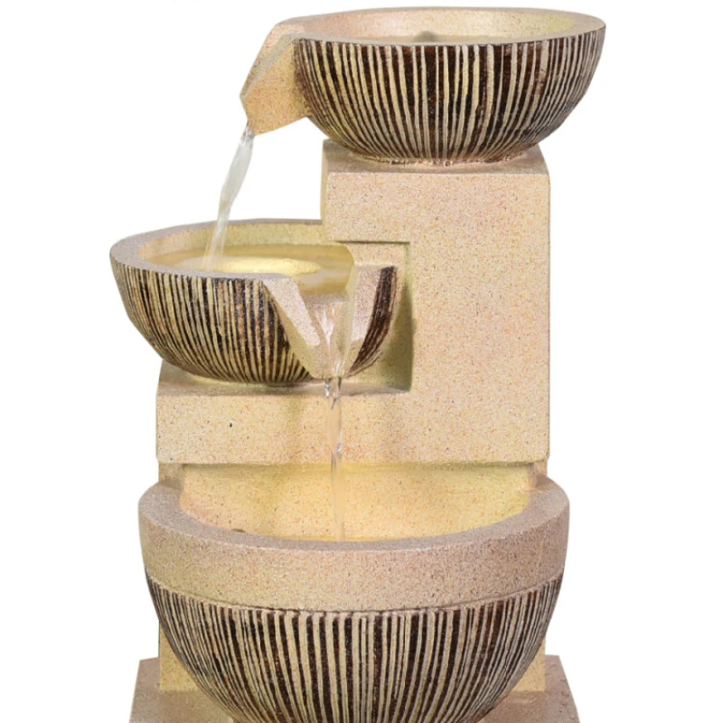 

rockery water fountain lave stone fountain