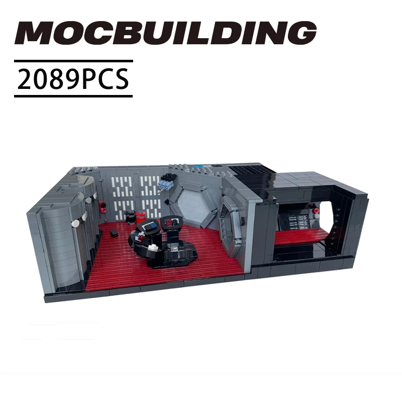 

Star Movie Space Death Star Detention Block AA-23 with Prisoner Cell MOC Set Assembly Model Puzzle Toys for Children Kids Gift
