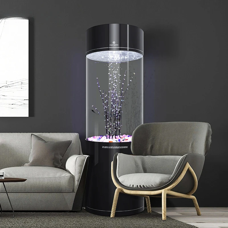 LS-Y2 новый цилиндр для аквариума маленький и средний размер гостиной домашний