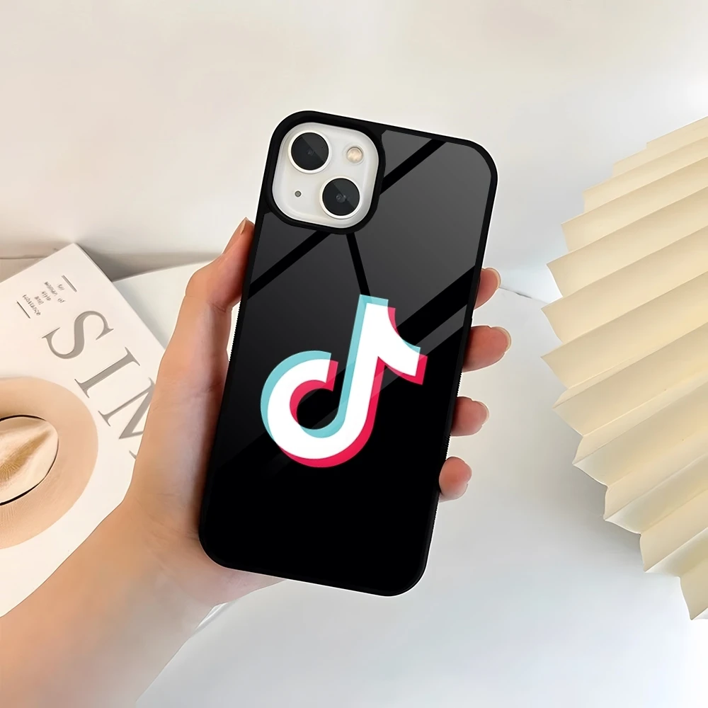 Чехол для телефона T-Tik T-Tok PC + ТПУ Iphone 16 Pro Max 1115 13 12 14 Mini 6S 8 7 Plus X Xs XR Роскошная задняя
