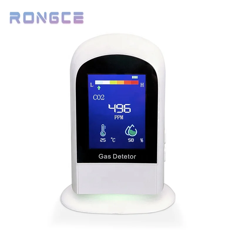 

CO2 sensor ppm concentration tester measurement detector suitable for measuring carbon dioxide content in vegetable greenhouse