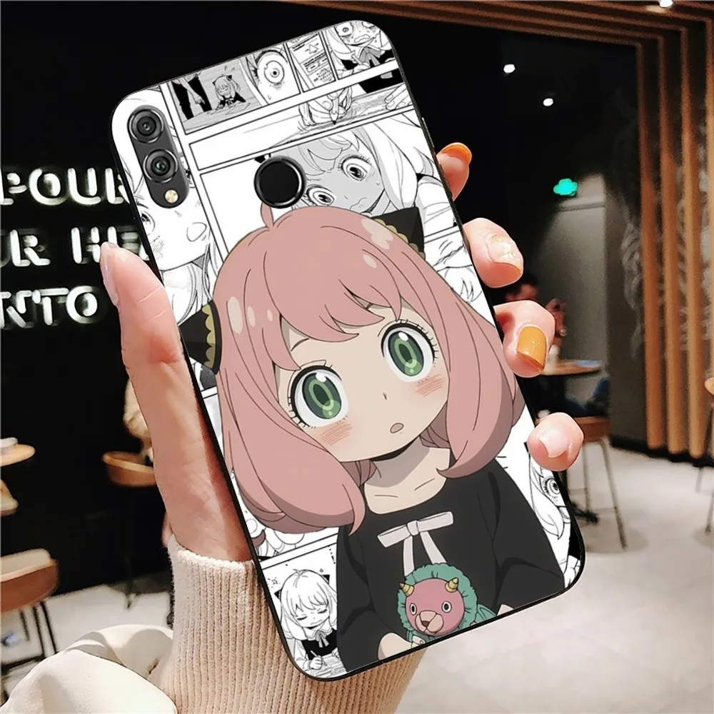 Милый чехол для телефона SPY FAMILY Anya Huawei Honor 10 Lite 9 20 7A 9X 30 50 60 70 Pro Plus мягкий