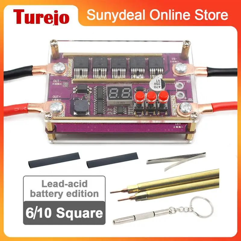 

12V Spot Welder DIY Kit 99 Gear Power Adjustable Spots Welding Control Board for Welding 18650 Battery 0.05-0.3mm Nickel Sheet