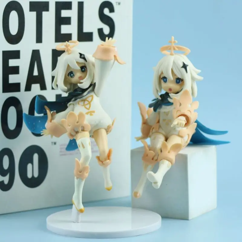 Фигурки героев мультфильма Genshin Impact из ПВХ для детей, подарок на день рождения