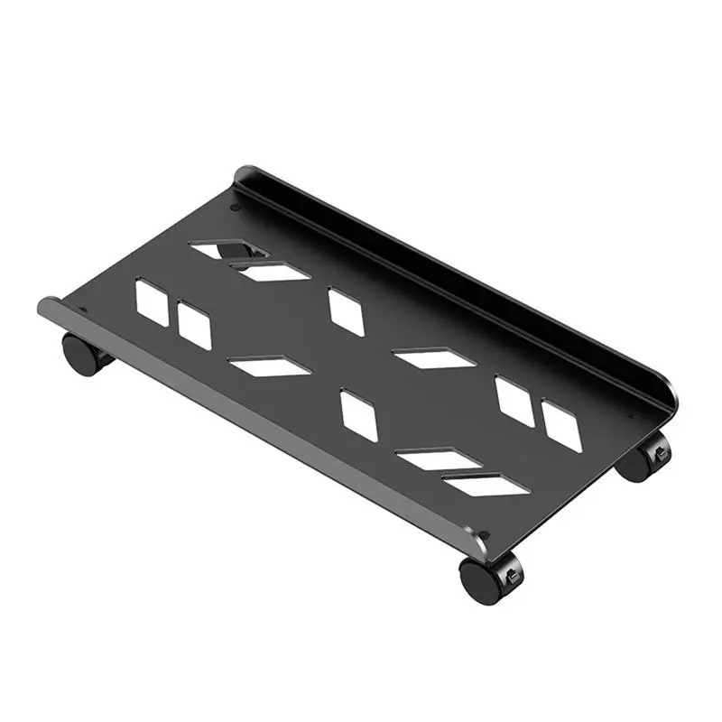 

CPU Holder Stand Guardrail Design CPU Rolling Holder Easy To Use Removable Chassis Bracket With Flexible Wheel