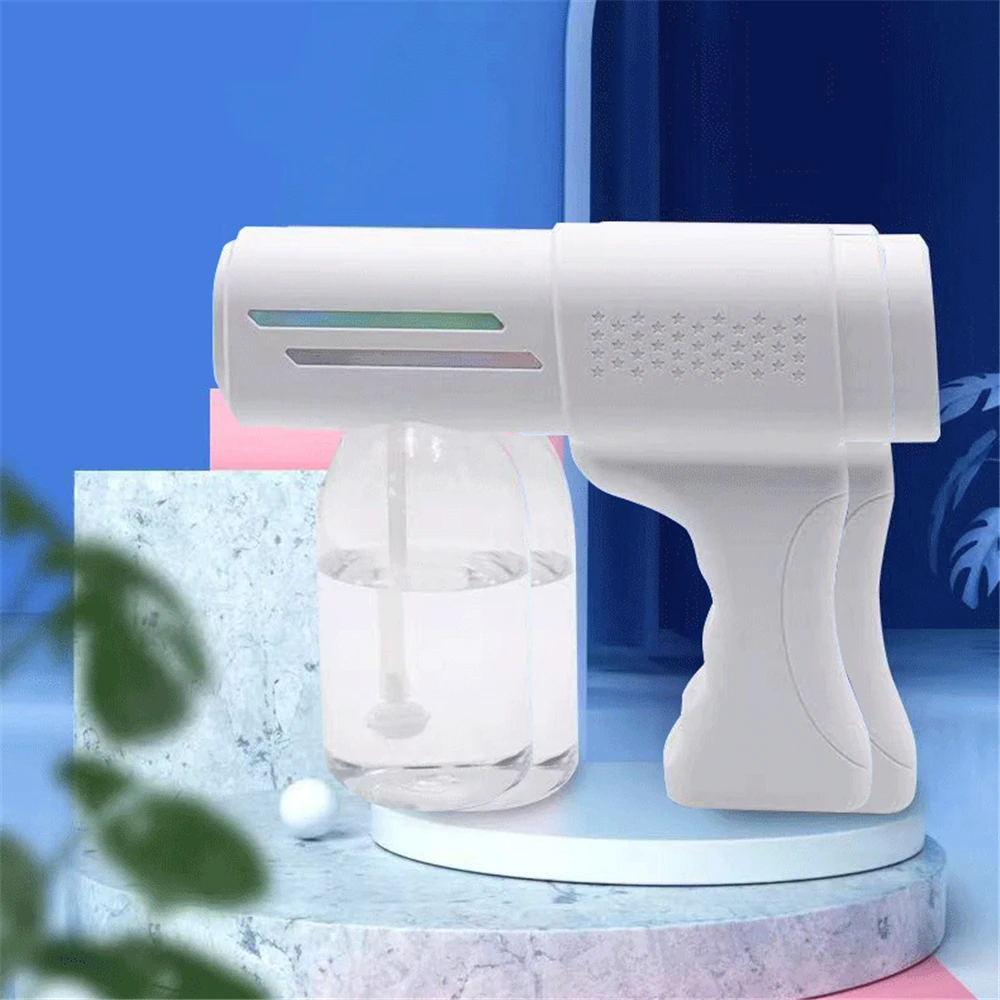 

Handheld Nano Blu-ray Alcohol Sterilizer USB Charging Wireless Alcohol Disinfection Sprayer Household Multipurpose Mist Sprayer