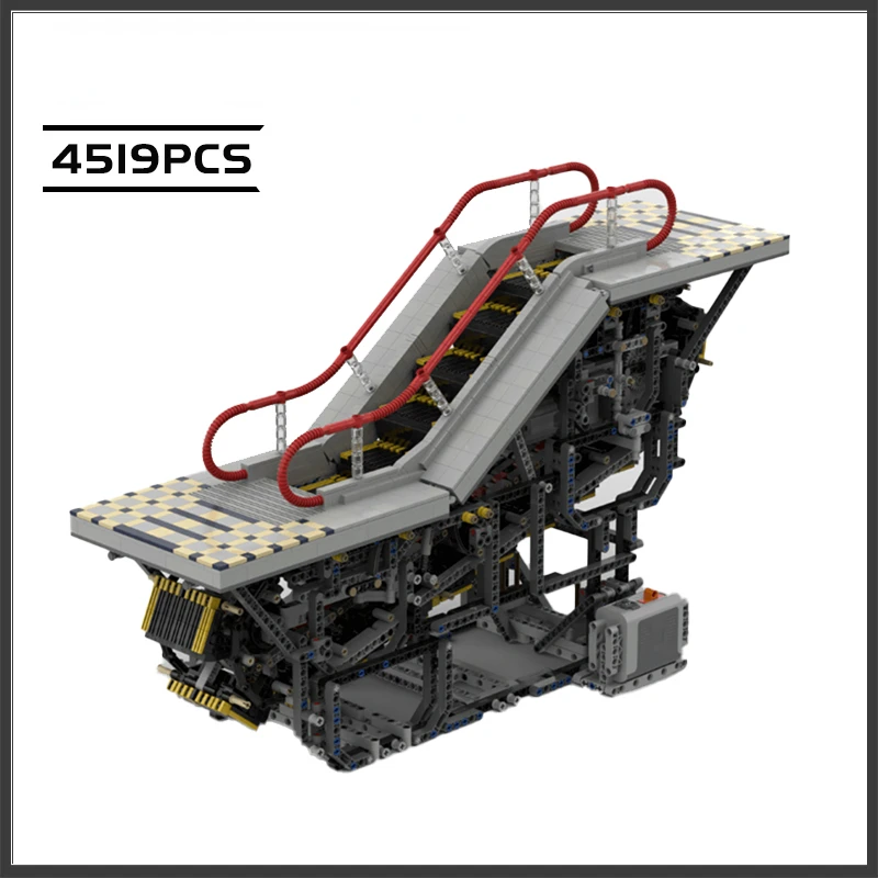 

High tech Kit Motorized Escalator GBC Creator expert MOC Blocks Technology Education Series Kid Building Block Toys Gifts