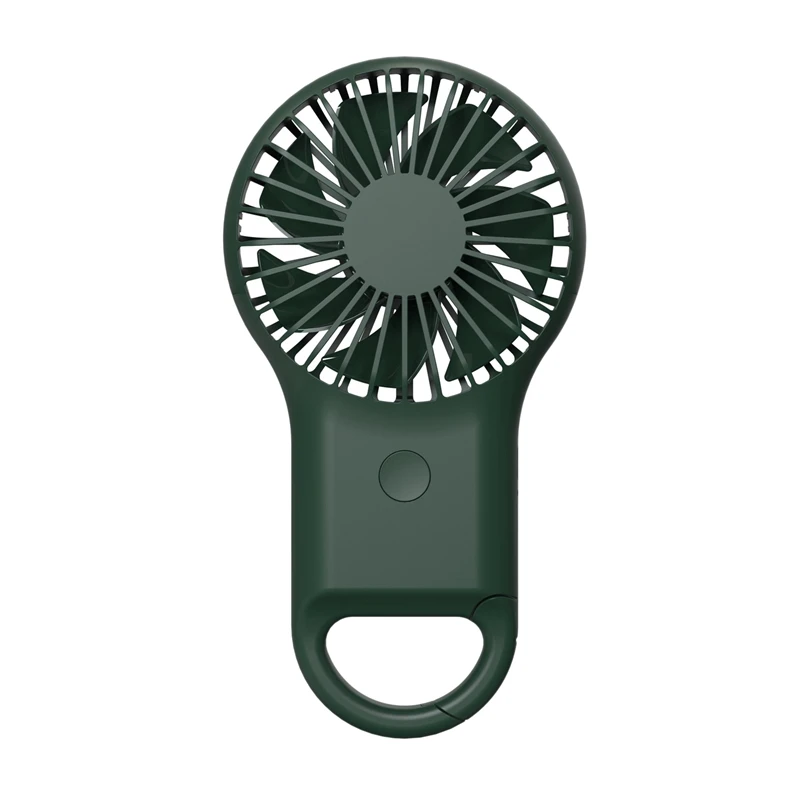 

Mini Handle Fan Battery Powered Carabiner USB Mini Fan Portable Fan Suitable For Camping Travel Home