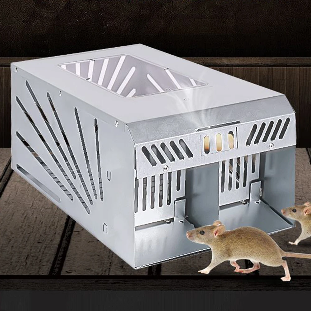 Household Continuous Mousetrap Large Space Rat Snake Trap Cage Automatic Safe And Harmless High Efficiency Mousetrap