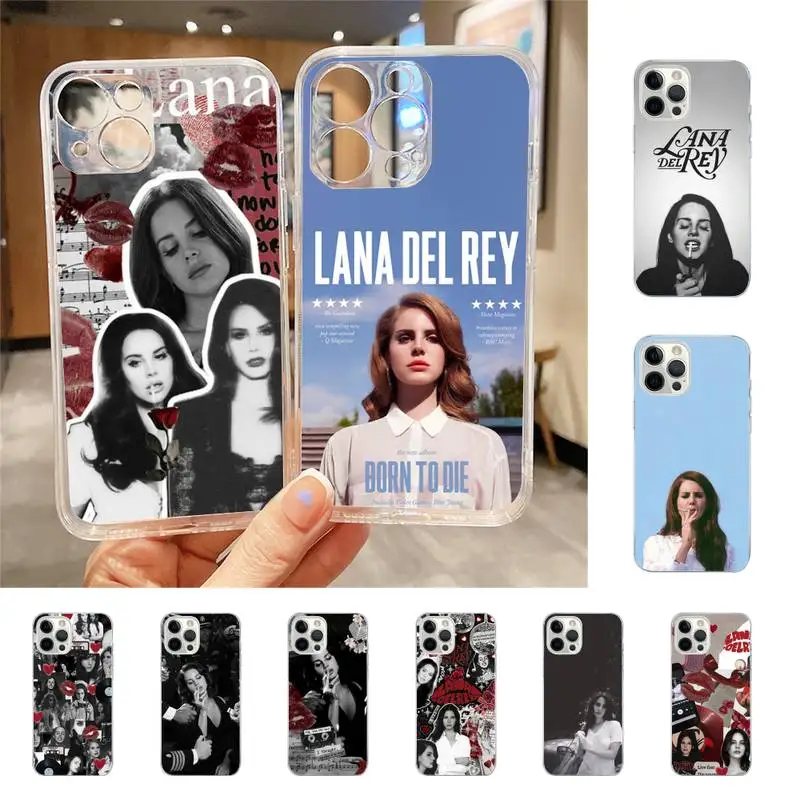 

Lana Del Rey Singer Kraft Phone Case For Iphone 7 8 Plus X Xr Xs 11 12 13 Se2020 Mini Mobile Iphones 14 Pro Max Case
