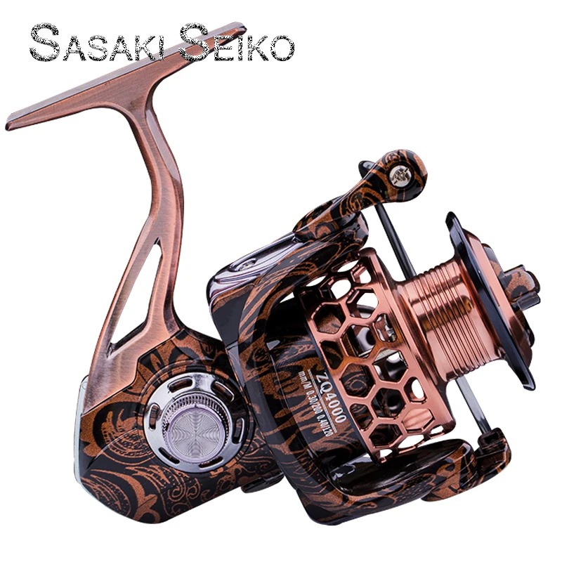 

SASAKI SEIKO Fishing Reel Spinning Reel 2000-7000 Series Metal Spool Wheel 16+1BB Sea Fishing