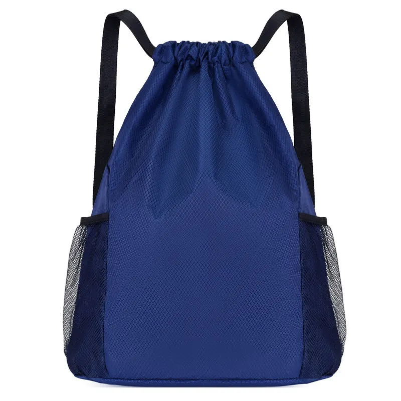 Bundle Pocket Drawstring Shoulder Bag Female Large Capacity Sports And Fitness Bag Soccer Training Travel Backpack Bag Pack