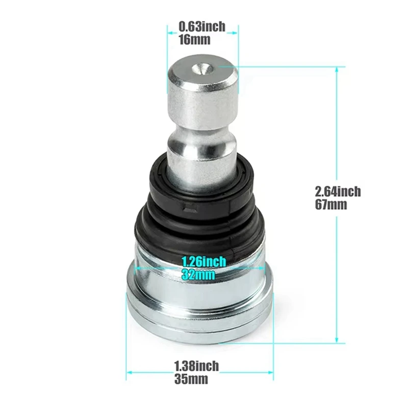 AU05-шаровой шарнир верхнего или нижнего для Polaris Sportsman 550 850 1000 Scrambler 7081666 7061220 7081580
