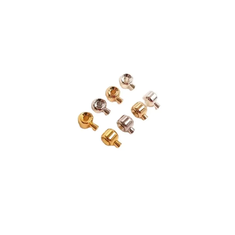 

14K Plating Gold Filled Buckle hand DIY bracelet end clip wire rope fishing line positioning buckle buckle