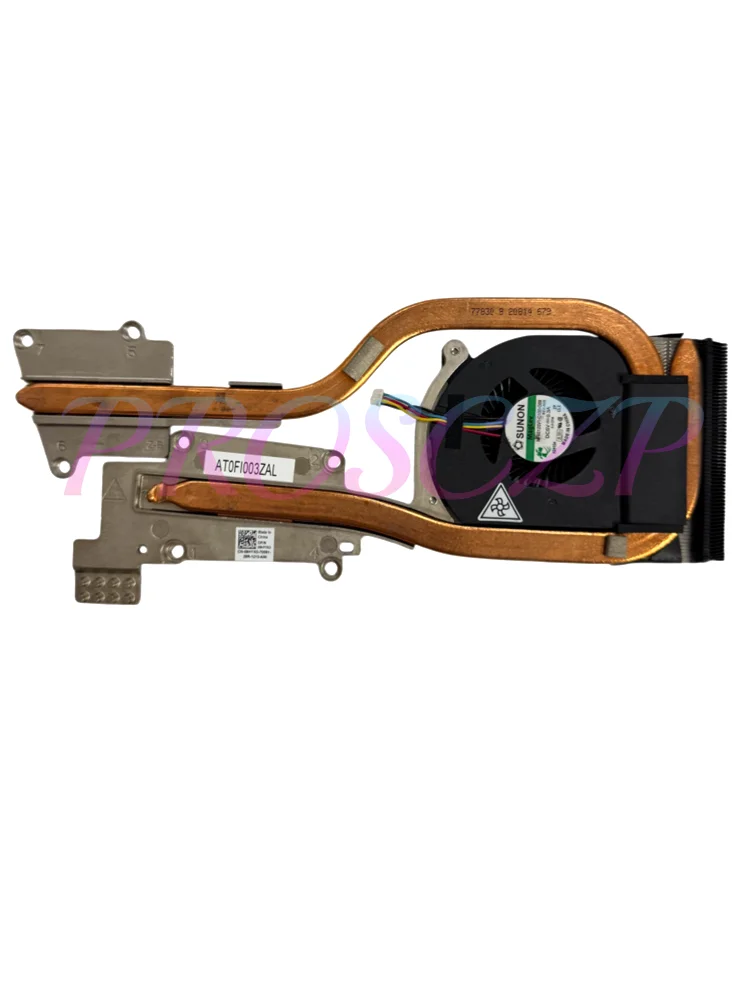 Вентиляторрадиатор охлаждения 09HYXD PCC для Dell Latitude E6520 MF60120V1-C100-G99 REV:A00 DC 5V 0.3A 4-контактный для ПК (art.: 3920dc73c5f4e) - 3920dc73c5f4e