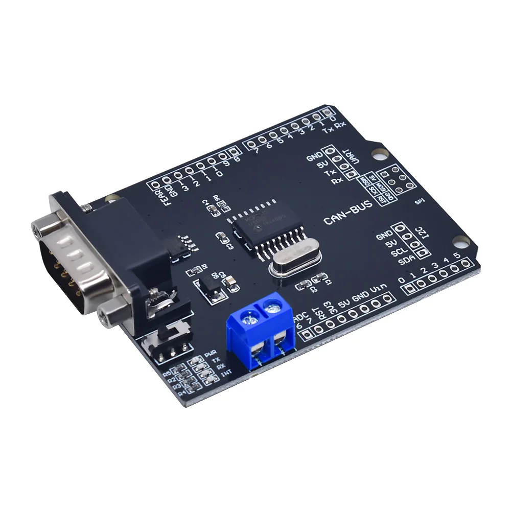 Плата контроллера CAN BUS Shield высокая скорость связи модуль V2.0B MCP2515 EF02037 для Arduino