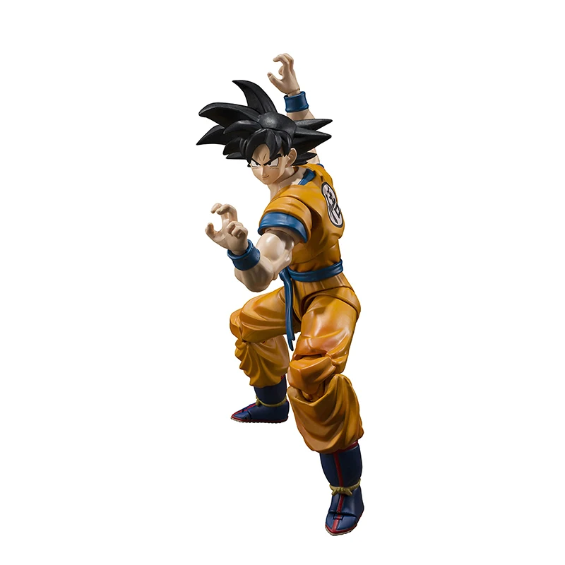 

100% Оригинальный Bandai Spirit S.H. Фигуртс Драконий жемчуг супер: супер герой-Сон Гоку Супер герой экшн-фигурка коллекционная игрушка подарок