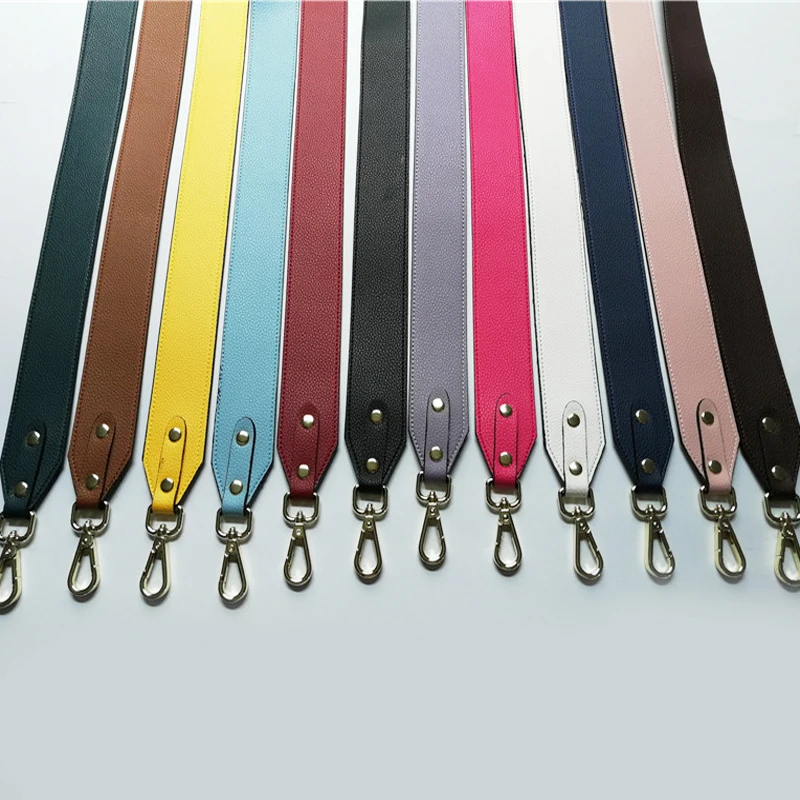 

Leather Bag Strap Women Shoulder Crossbody Bag Belt Solid Wide Strap Bag Part Accessories Female Messenger Bag Strap