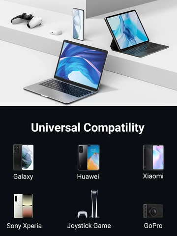 UGREEN 90 °   Угловой USB-C кабель L-образной формы для iPhone 17, Samsung, Xiaomi: быстрая зарядка QC3.0 Type-C, кабель-уголок для гейминга