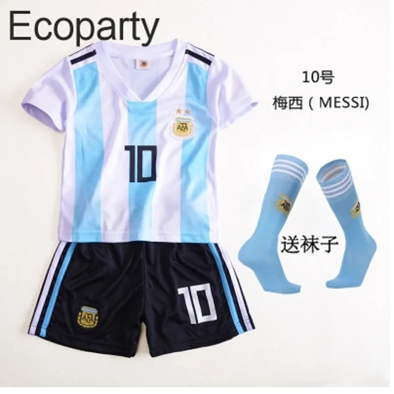 2022 Children Sets Football Uniforms Boys and Girls Sports Kids Youth Training Suits Blank Custom Print Soccer Set with Socks 20