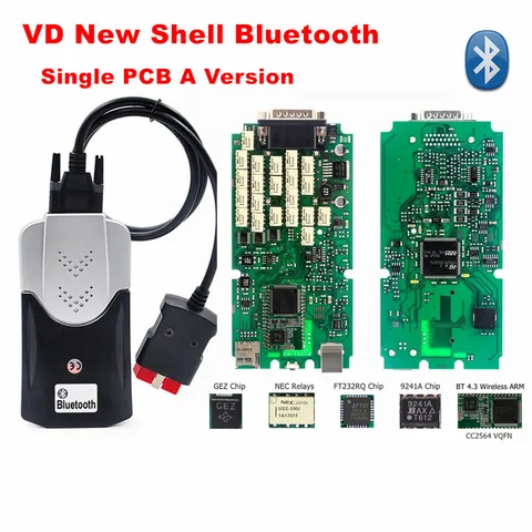На складе ЕС. Качество A+++ V2021.11 V2020.23 Multidiag Pro+ VD150 с одной печатной платой TCS Pro Сканер OBD2 считыватель кодов для автомобилей/грузовиков