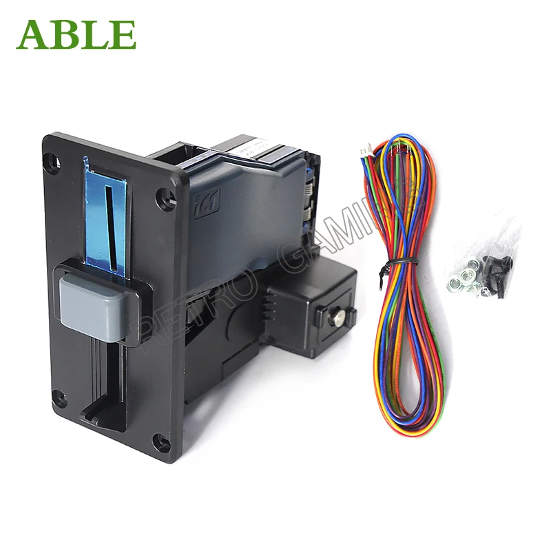 ICT CPU Programmable Multi Coin Acceptor Validator Electronic Selector Mechanism Arcade Mech for Vending Washing Machine