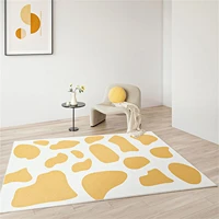 living room carpet nordic style imitation cashmere bedroom bedside rectangular rug skin friendly non slip mat