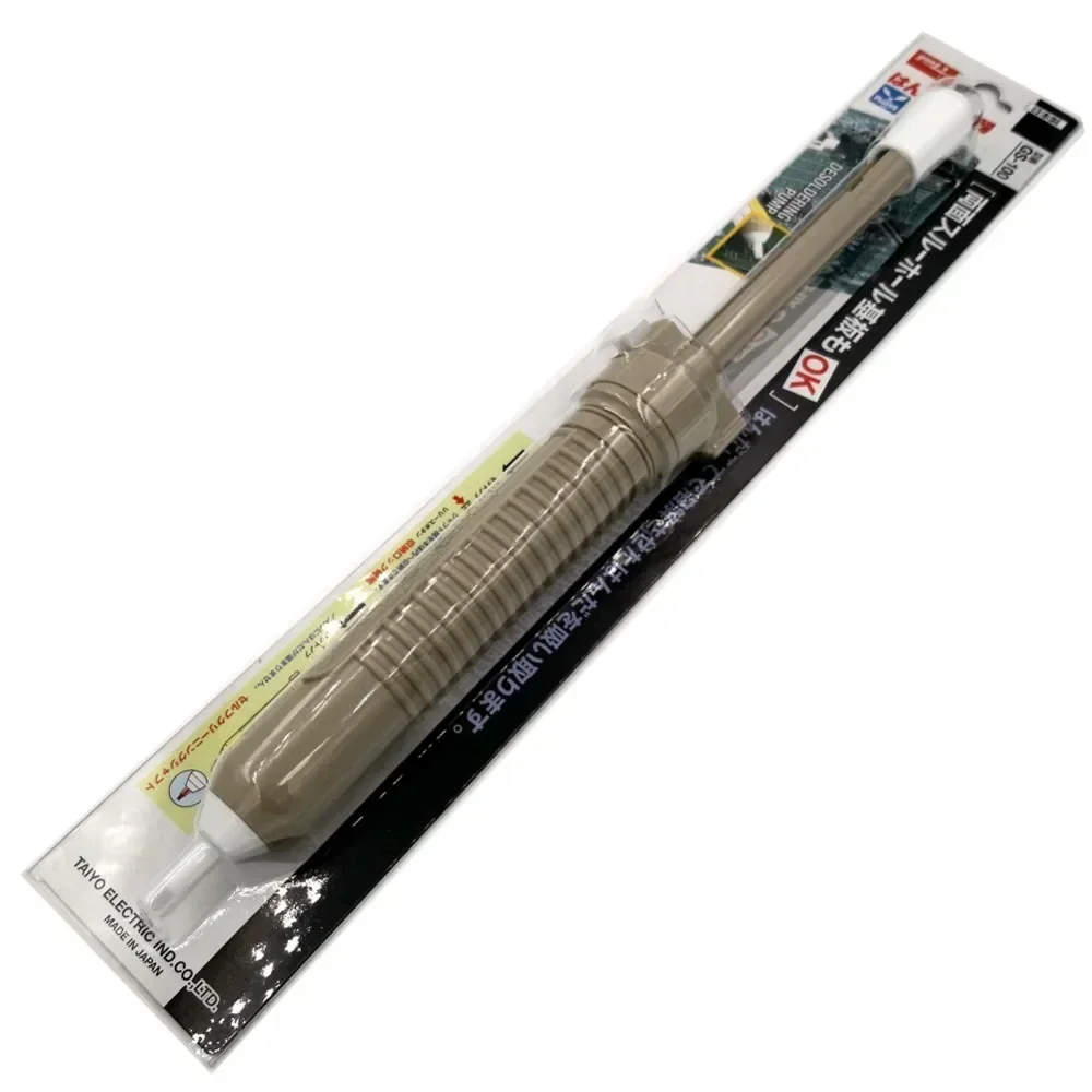 

Японский насос для распайки GOOT GS-100, большой размер, самоочищающаяся функция плунжерного замка, ручная присоска для припоя, легкие сильные инструменты для ремонта