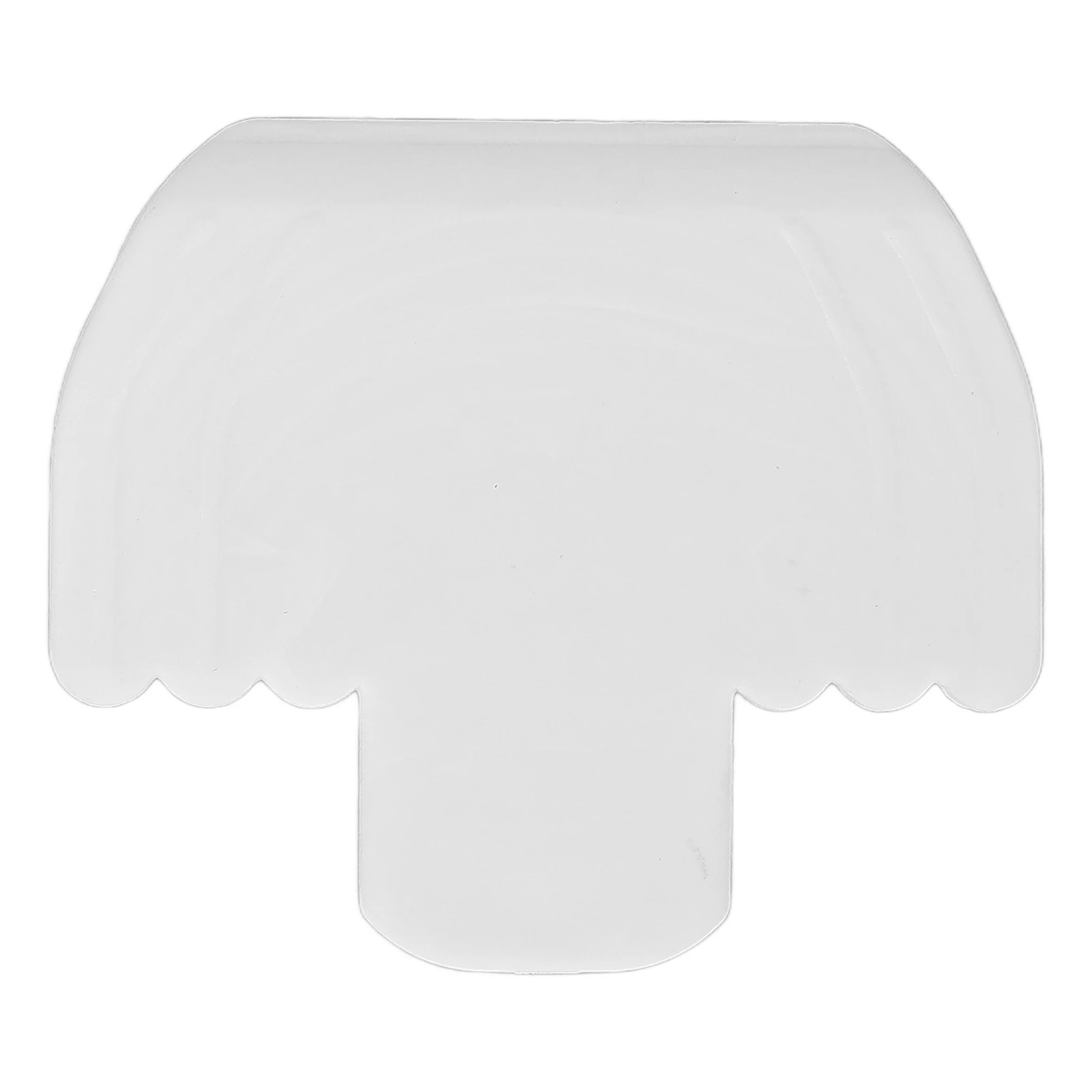 

Nail Art Stamper Stamping Scraper Plastic Manicure Scraper DIY Nail Stamping Tools for WomenWhite