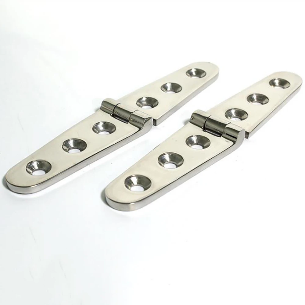 

1Pcs 30x152mm Marine Grade 316 Boat Cupboard Cabinet Door Butt Hinge Furniture Fitting cabin deck hinges Drawer Hinge