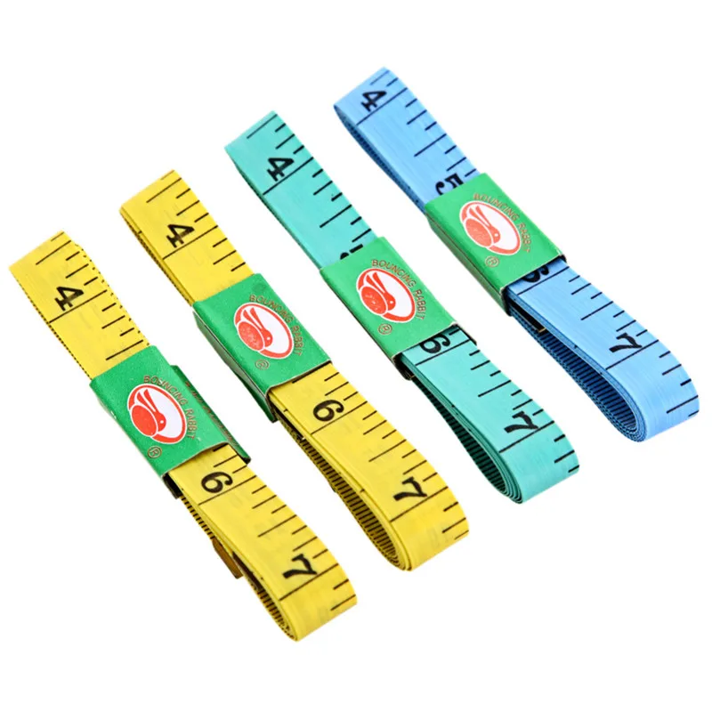 

10Pcs Body Measuring Ruler Sewing Tailor Measure Soft Flat 60 Inch 1.5M Sewing Ruler Meter Measuring Tape Office Supplies