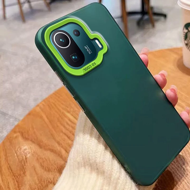 Фото Чехол для Xiaomi Mi 11 Pro, чехол для телефона Xiaomi 11 Pro, чехол для Xiaomi 11 M2102K1AC M2011K2G, Роскошный Матовый металлический чехол №5