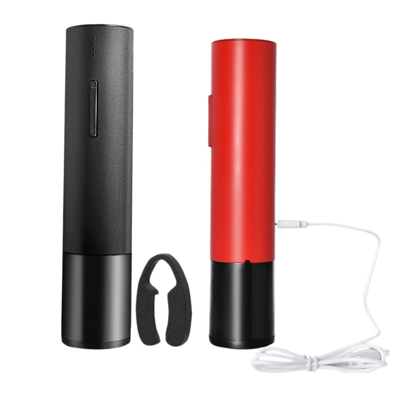 

Automatic Bottle Opener For Red Wine Electric Wine Opener USB Rechargeable Wine Bottle Opener With Foil Cutter