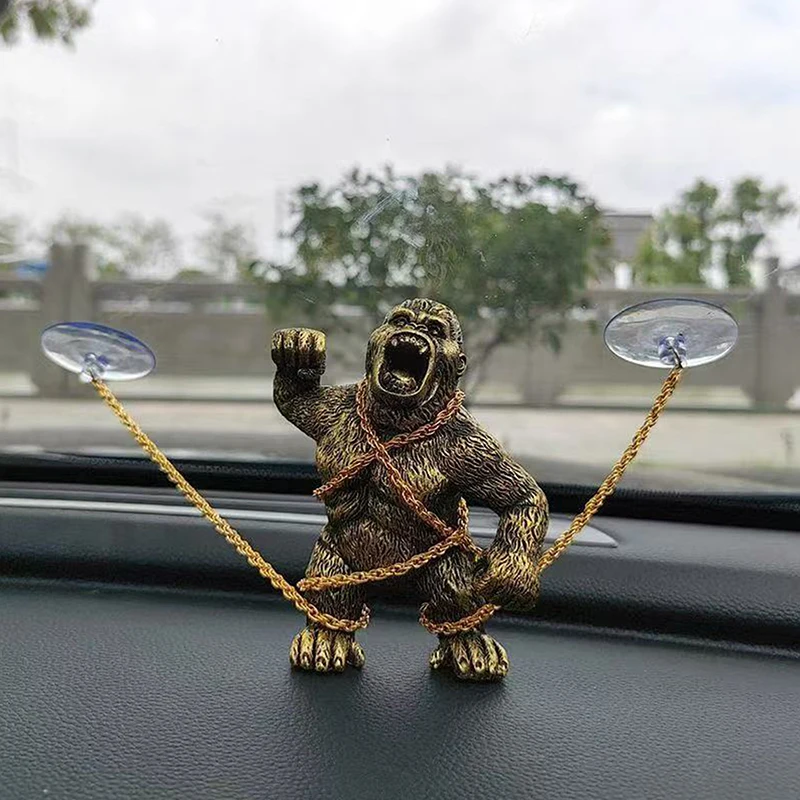 

Износостойкие автомобильные украшения с котом-бульдогом, удобный материал из смолы, автомобильные аксессуары, декор интерьера, украшение приборной панели автомобиля