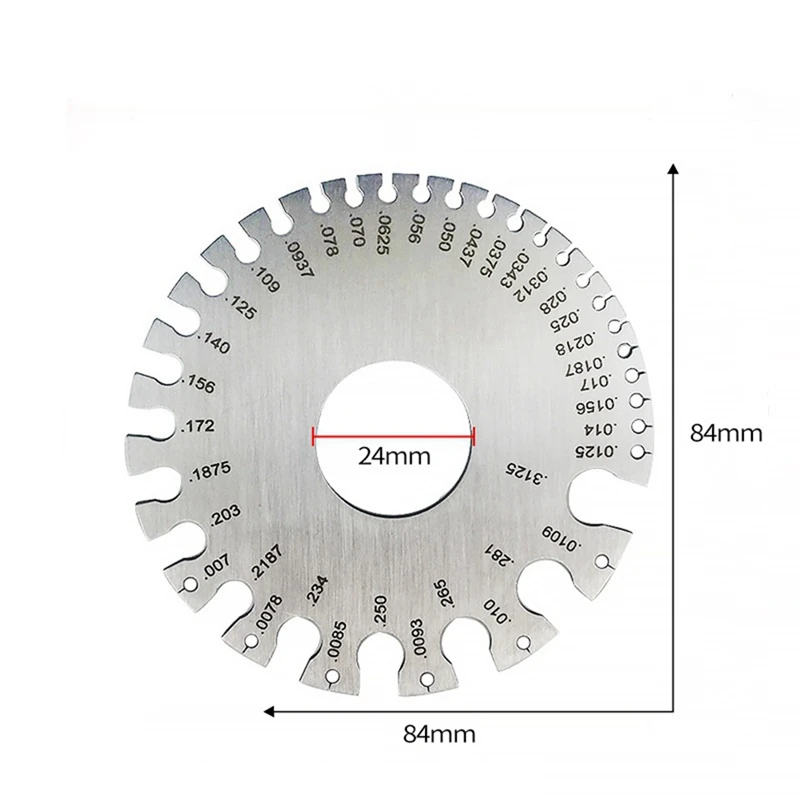 Датчик диаметра провода измеритель закалки шаблон инструмента сварного шва