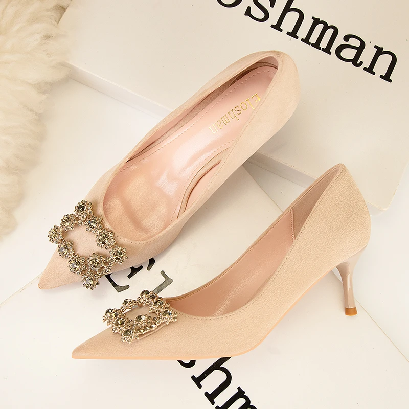 2021 весенние элегантные женские черные открытые туфли на высоком каблуке