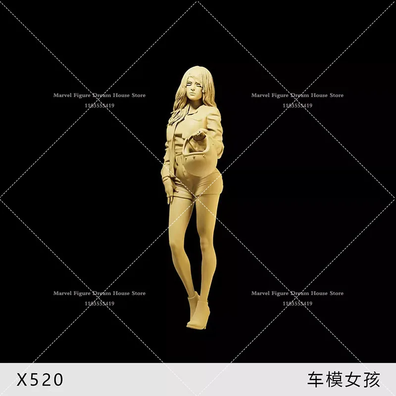 Масштаб 1/64 1/43 миниатюрная кукла белая модель непансированный сексуальный