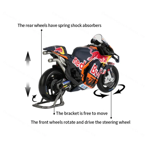 Maisto 1:18 GP Racing Red Bull KTM Factory Racing мотоцикл