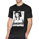 Футболка из материала Waifu, Милая Сексуальная Женская футболка из 100 хлопка, футболка оверсайз с принтом, Мужская футболка