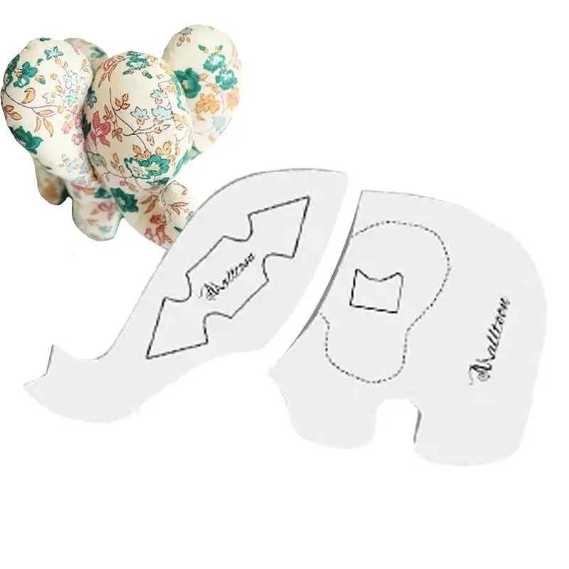 

Elephant Stencils For Crafts Desk Decor Template Elephant Decor Fabric Stencils DIY Crafts Reusable Template Quilting Rulers For