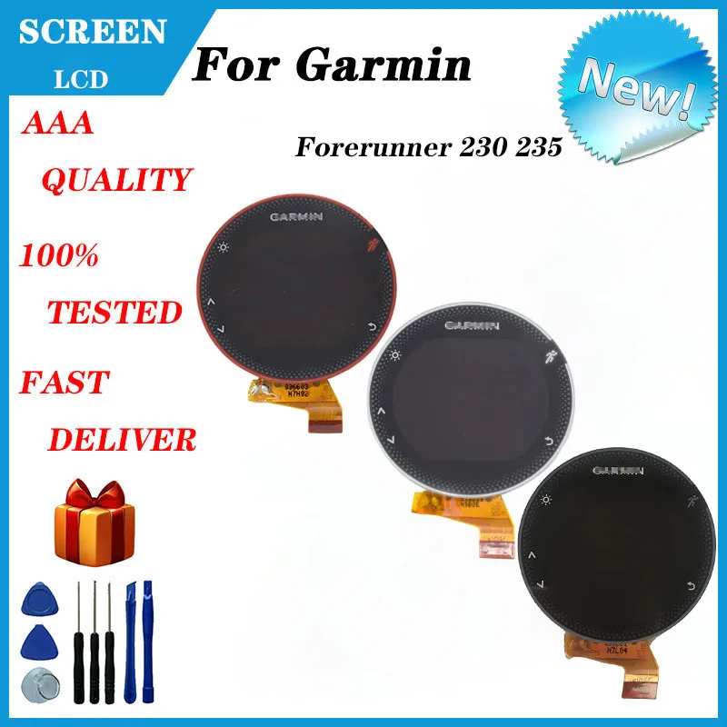 Per Garmin Forerunner 230 235 Gps Watch Display Lcd Custodia Copertura Anteriore Garmin Forerunner 230 235J Sostituzione