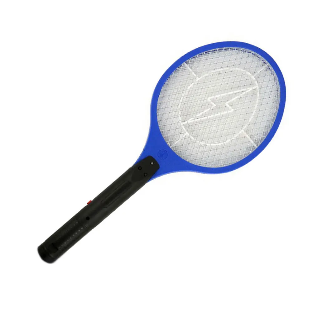 

EU Plug Mosquito Killer Electric Tennis Bat Handheld Racket Insect Fly Bug Swatter Household Mosquito Pat