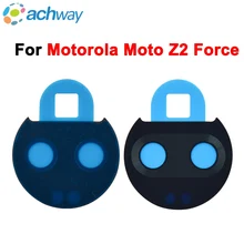 Tested New For Motorola Moto Z2 Force XT1789 Back Rear Camera Lens Glass Cover with Adhesive Sticker Glue Replacement Parts