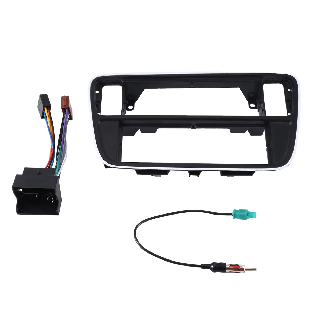 

Single Din Car Dash Kit Harness Antenna for Up Citigo Mii 2012+ Frame Radio Panel Fascia Plate