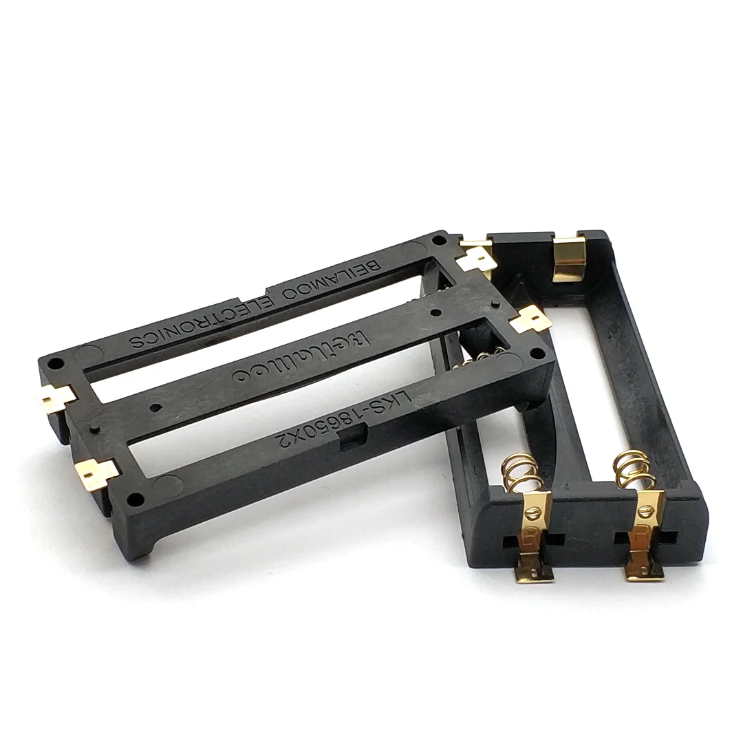 Параллельное хранилище аккумуляторов 2S 18650 чехол SMD SMT 2 контейнер для держатель