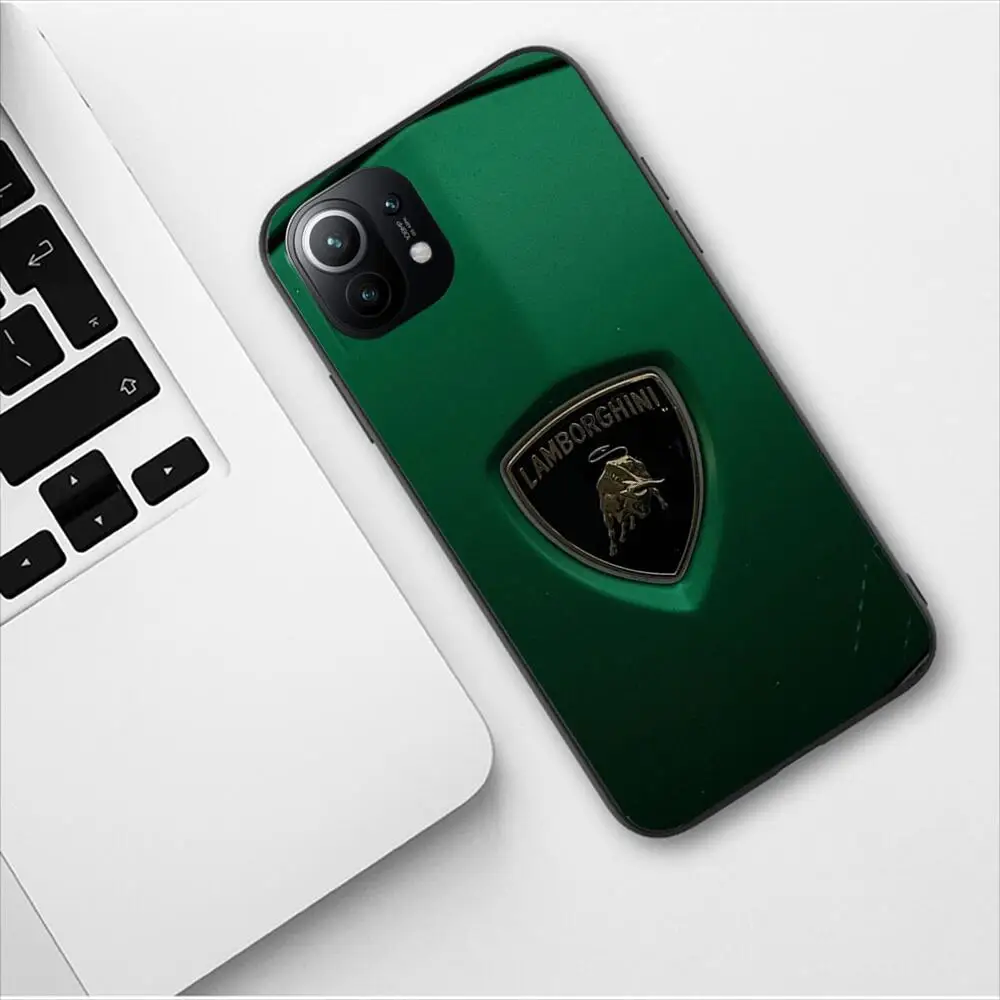 Lamborghini Luxury Fashion Phone Case For Xiaomi 13 12 11T 9 11 10C 9T 8 9SE 11i Lite Ultra Note10 Poco F3 M4 M3 Pro Soft Covers