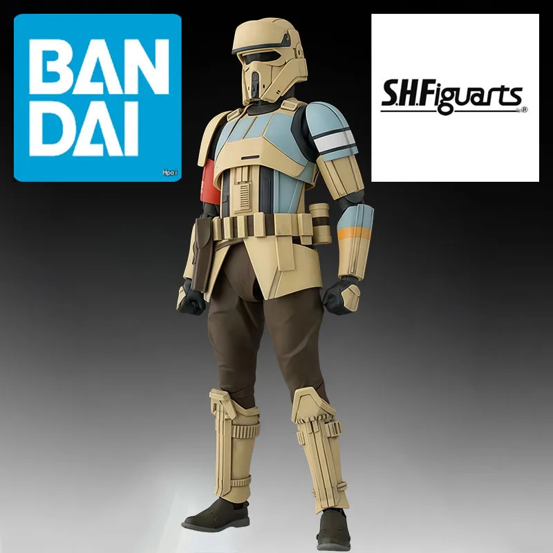 Фото BANDAI S.H.Figuarts Шоретрупер Штурмовик Командир боевого танка Коллекционные подвижные фигурки-модели игрушек №3