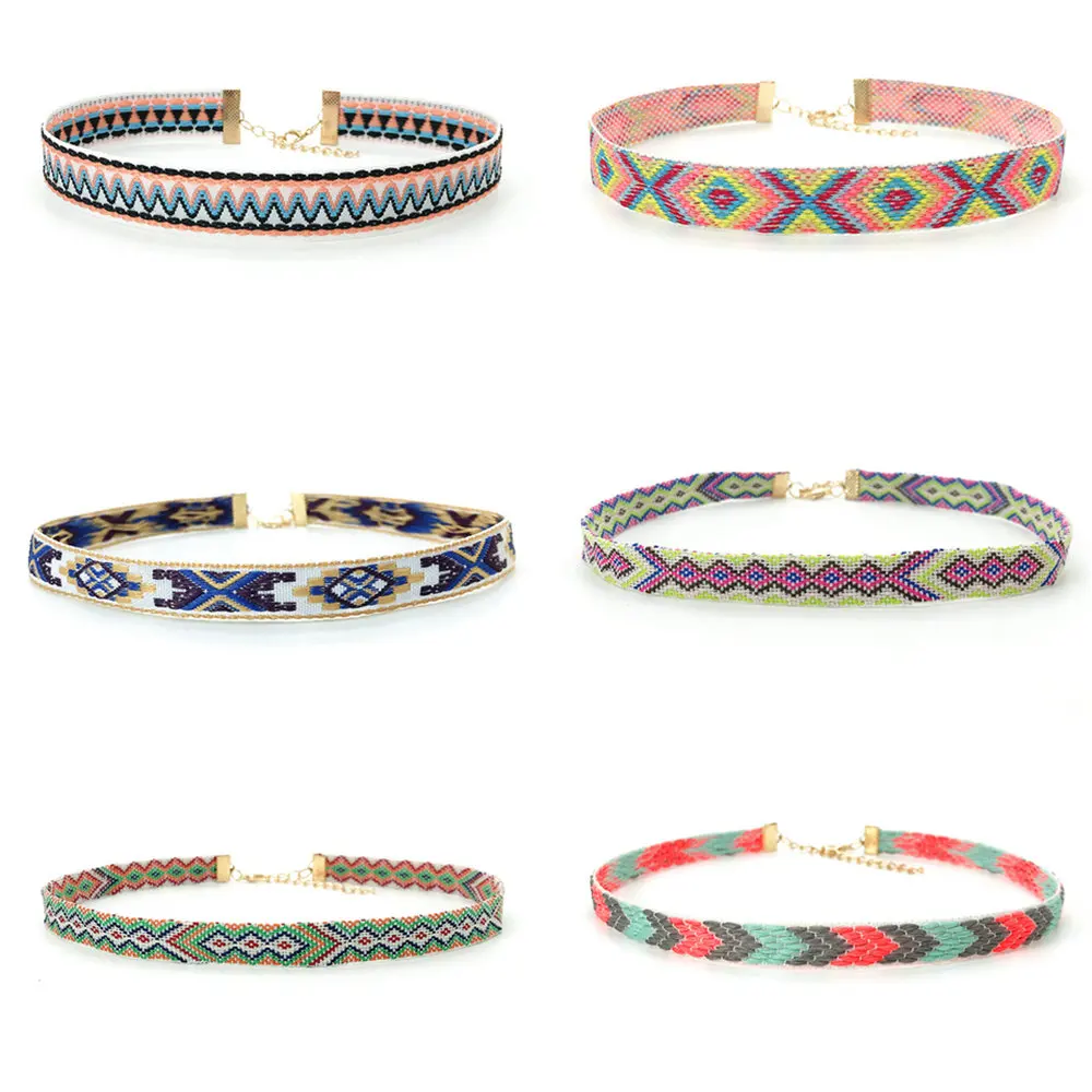 

6 шт./комплект, женские бархатные ожерелья-чокеры