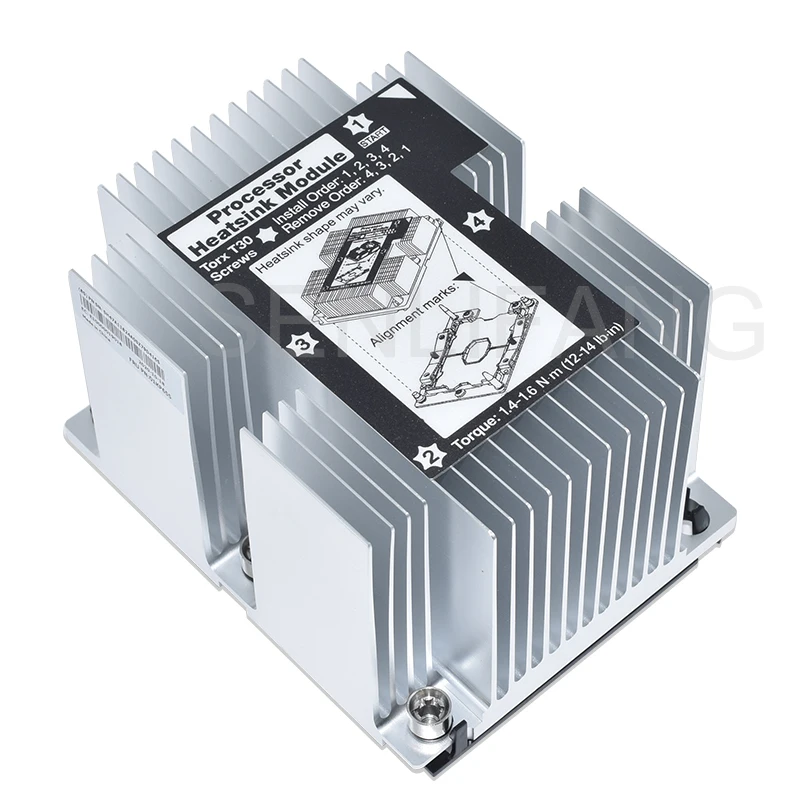 Новый радиатор 01KP655, подходит для Lenovo Thinksystem SR650 SR658 SR550